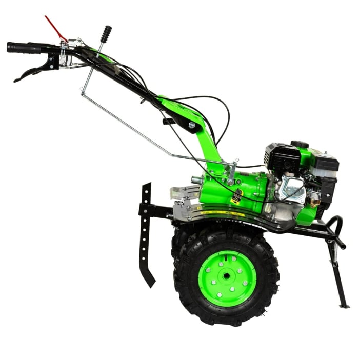 Motocultor Micul Fermier, 8.5CP, 212cc, motor pe benzina 4 timpi, 3 trepte de viteza, pornire manuala, cu roti [5]