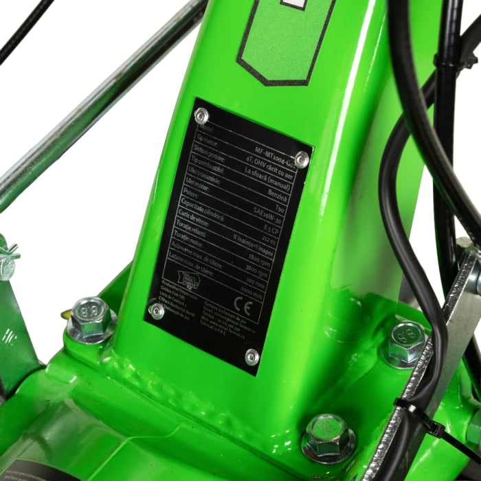 Motocultor Micul Fermier, 8.5CP, 212cc, motor pe benzina 4 timpi, 3 trepte de viteza, pornire manuala, cu roti [14]
