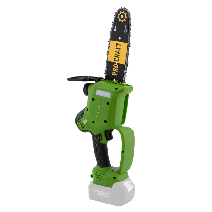 Motofierastrau cu acumulator Procraft PKA20, Li-ion, 20 V, 4.0 Ah, 4600 rotatii, Brushless, Lama 24 cm [4]