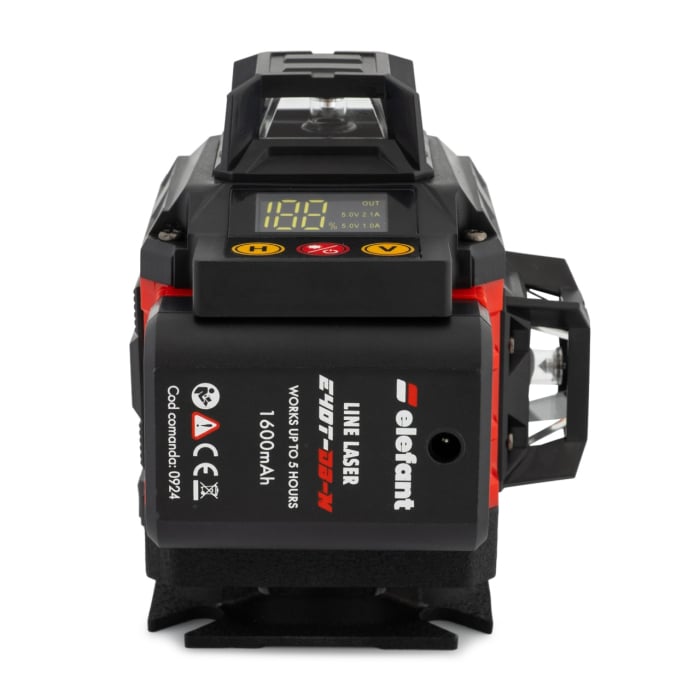 Nivela Laser 4D ELEFANT E4DT-DB-M 3D – 3 x 360° (12 linii), 4D – 4 x 360° (16 linii) [5]