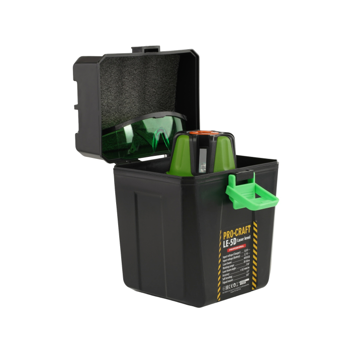 Nivela laser PROCRAFT LE-5D , 3.7 V / 2200 mAh [5]