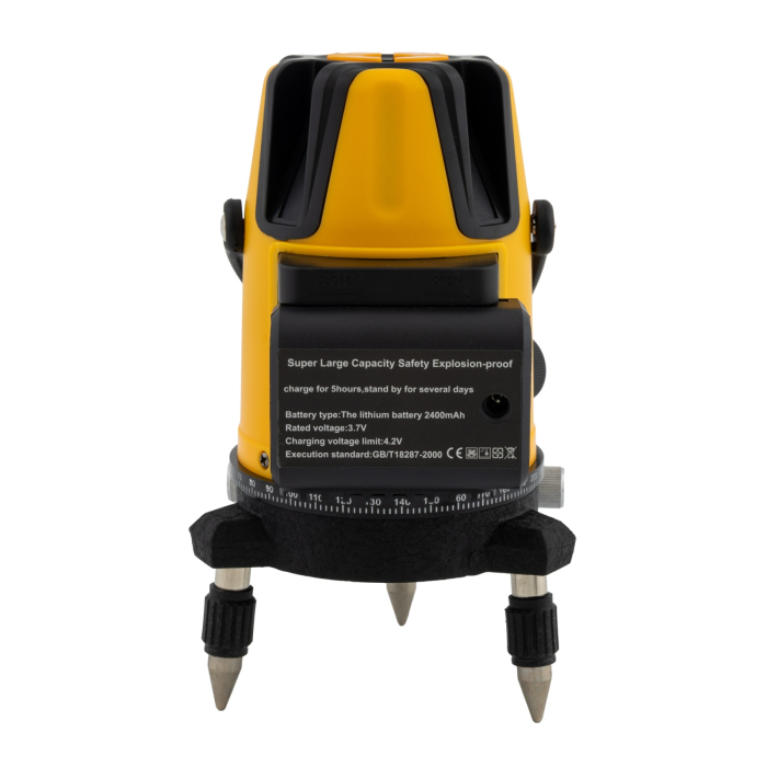 Nivela laser ROTOR RLE-3D, 3 linii , ±2 mm/5m, 40 m, Timp de nivelare ≤ 5s [4]