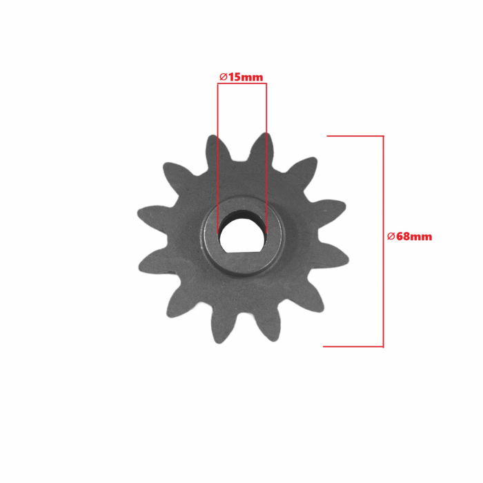 Pinion angrenare pentru betoniere 12 dinti Elefant [4]