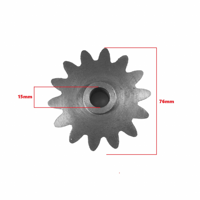 Pinion betoniera HCM650 , 180, 195L, Elefant [7]