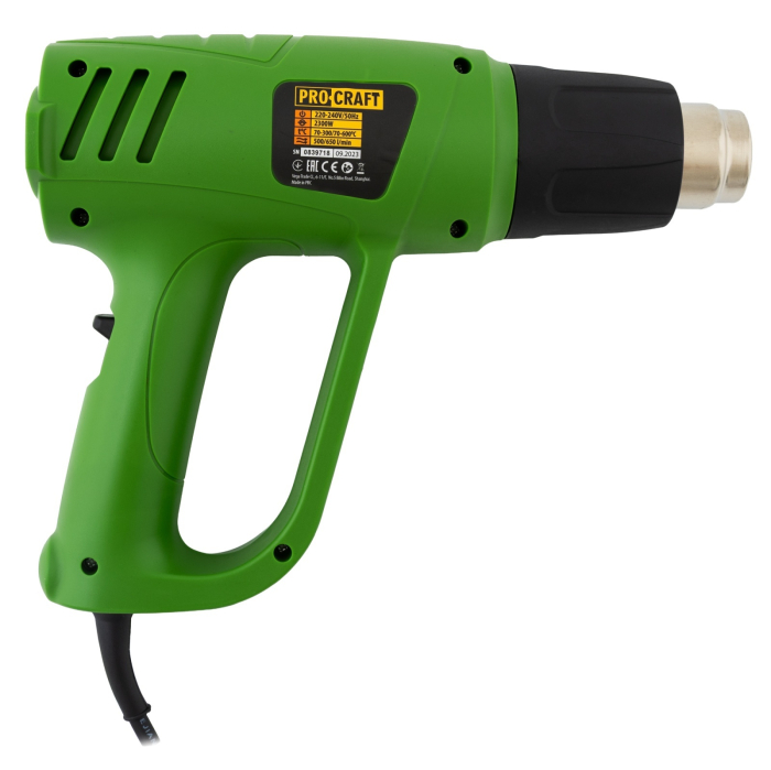 Pistol aer cald PROCRAFT PH2300E , 2000 W , 300/600°s [3]