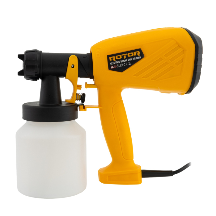 Pistol de vopsit ROTOR RSG450 , Putere 450W , Debit 650ml/min , [2]