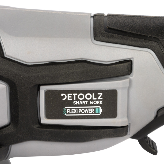 Polizor unghiular Detoolz 20V, diametru disc Ø125, motor fara perii [7]