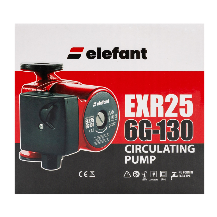 Pompa de recirculare Elefant EXR25 6G-130, 100W [5]