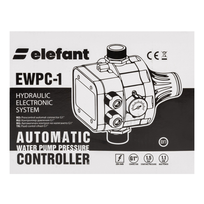 Prescontrol automat EWPC-1, 1.1KW, 1.5 bar, Elefant [5]