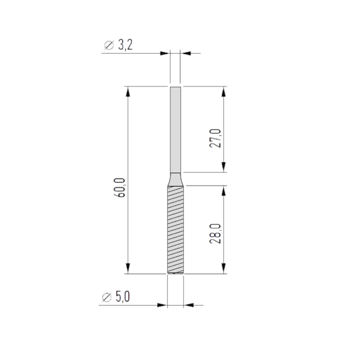Proxxon 28246, Set 2 freze diamantate, diametru 5mm [3]