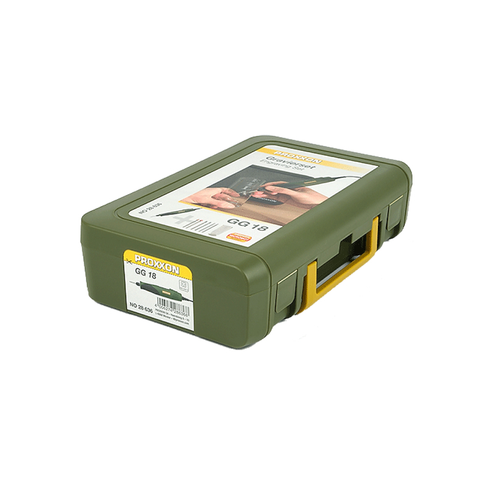Proxxon 28636, Set pentru gravura GG 18, 22000 rpm + accesorii [2]