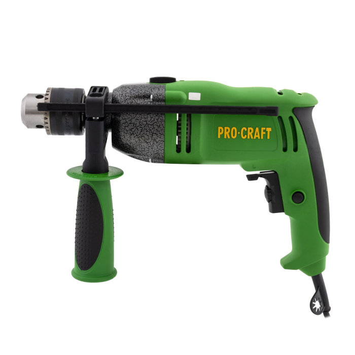 PS1650 Masina de gaurit cu percutie ProCraft, produsul contine taxa timbru verde 2.5 Ron, 3.23 kg [4]