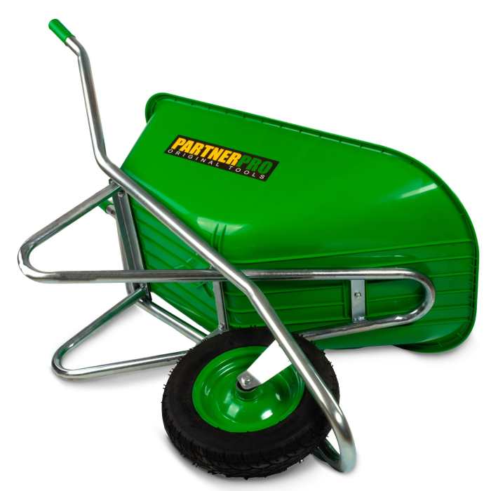 Roaba cuva din plastic 100L PARTNER PRO Cadru Galvanizat [4]