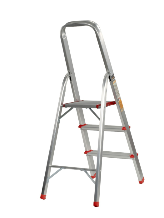 Scara pliabila cu 3 trepte din aluminiu ROTOR KMH0103 [2]