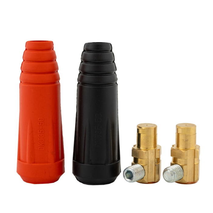 SET 2 CONECTORI CABLU SUDURA 35-50 TATA , 200-300A [1]