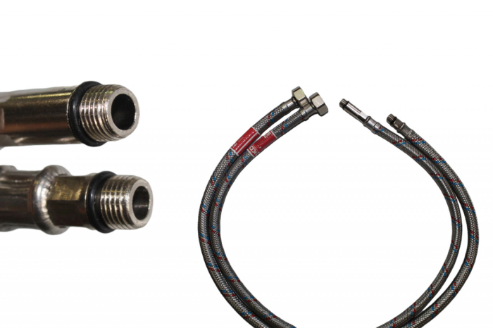 SET KOER Furtun de dus flexibil F1/2 -M10-80 cm [1]