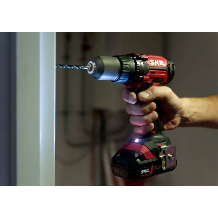 SKIL 3008 HB bormasina cu acumulator, 0-420/1450 rpm, cuplu maxim 50 Nm, 2x Accu, incarcator, geanta [9]