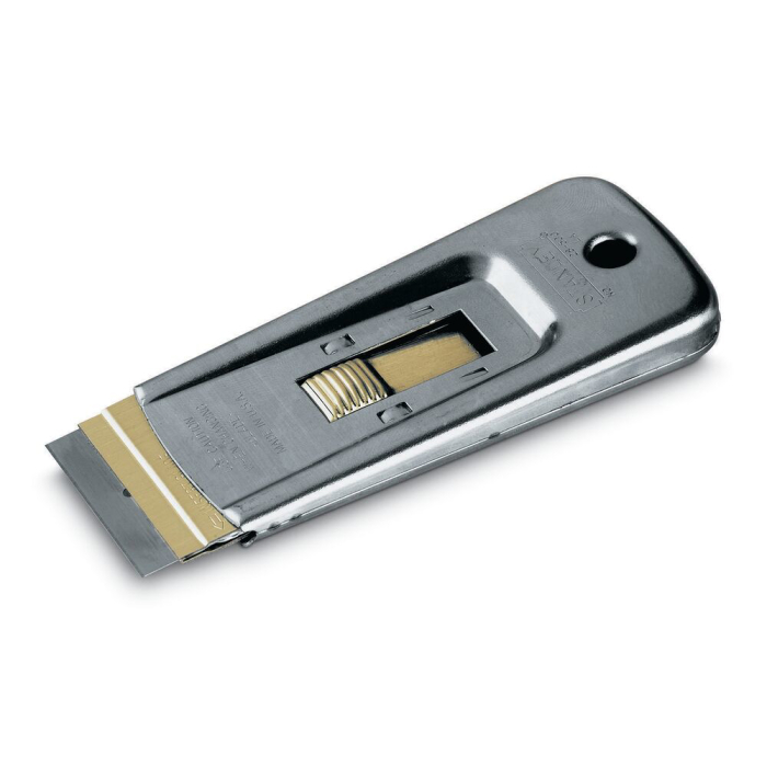 Stanley 0-28-500, razuitoare profesionala pentru sticla, corp din otel + 5 lame de rezerva, blister [1]