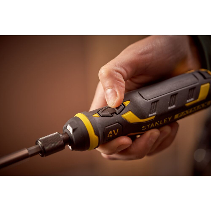 Stanley FMHT66719-0, Surubelnita electrica cu acumulator FatMax Power Assist 4V, 1.5Ah, incarcare USB + accesorii [12]
