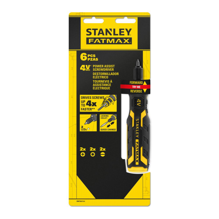 Stanley FMHT66719-0, Surubelnita electrica cu acumulator FatMax Power Assist 4V, 1.5Ah, incarcare USB + accesorii [9]