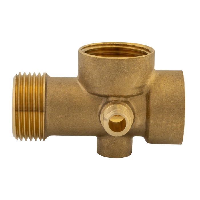 Teu de lagatura din alama cu 5 cai 8cm 170g, Elefant [2]