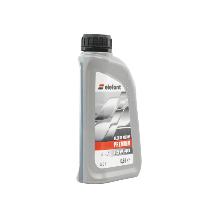 ULEI PREMIUM 4T, 15W40 GRI, 0.6L, ELEFANT [2]
