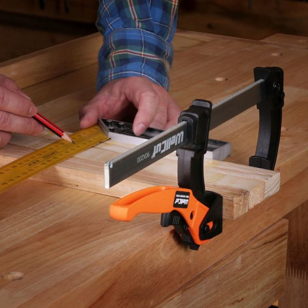 WC-LF920 WELLCUT Lever Clamp TRIGGER 90X200, Clamping force 70 kg [4]