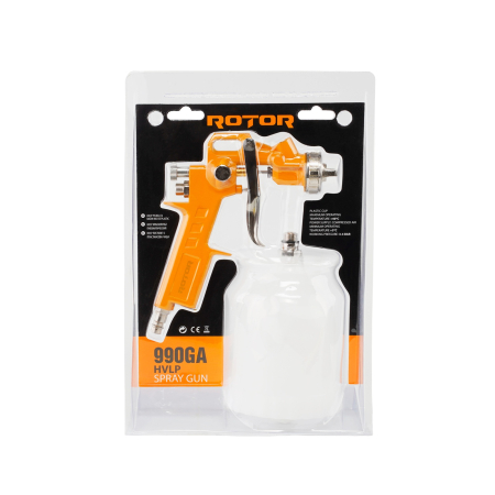 990GA Pistol vopsea plastic compresor rezervor plastic ROTOR [5]