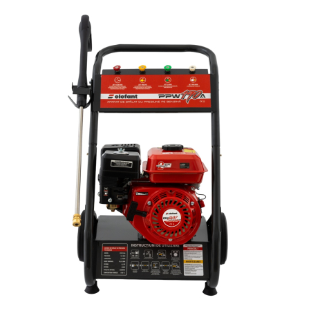 Aparat de spalat cu presiune pe benzina ELEFANT PPW190A, 6,5 CP ,10 L/min ,3600 rot/min Motor termic [2]