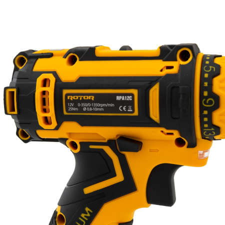 Autofiletanta cu 2 acumulatori, 12 V, 1500 mAh ROTOR RPA12C [7]