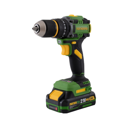 Autofiletanta cu impact pe acumulator PARTNERPRO PPT332T , 2x acumulatori 21V/2Ah, Brushless, 620 W [4]