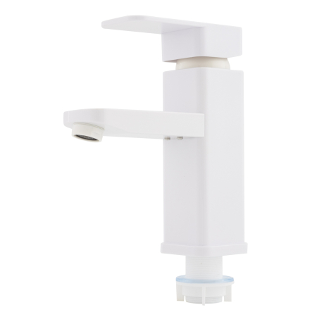 Baterii Baie - Baterie baie din plastic, PLAMIX Kub-001 Alb