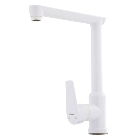 Baterii bucatarie - Baterie bucatarie din plastic PLAMIX Mario-017 White