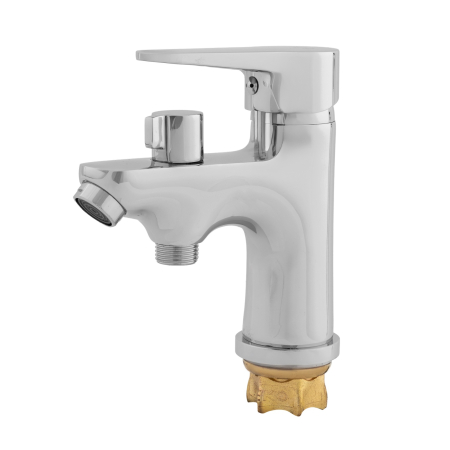 Baterii lavoar - Baterie lavoar FLEKO FZ069-401, Monocomanda, cartus ceramic 40mm, Racorduri incluse