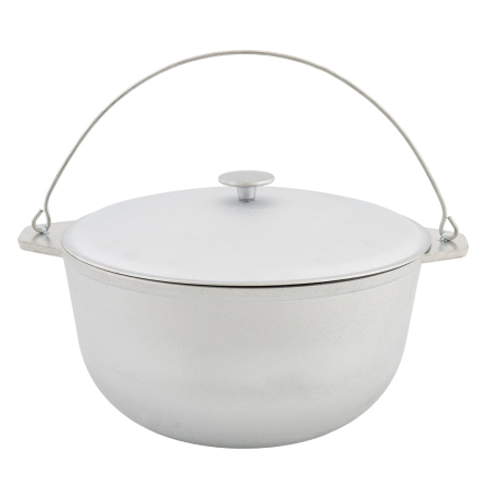 Ceaun tuci aluminiu alimentar cu capac, capacitate 10 litri ELEFANT [1]