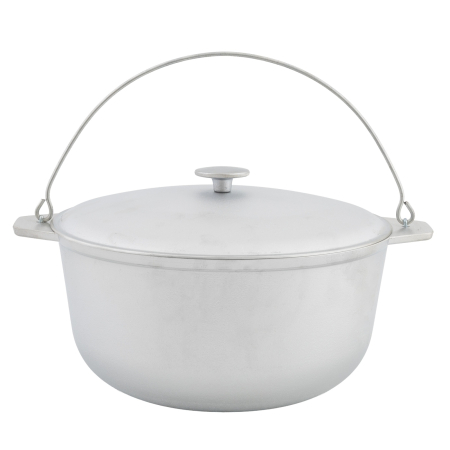 Ceaun tuci aluminiu alimentar cu capac, capacitate 8 litri ELEFANT [1]