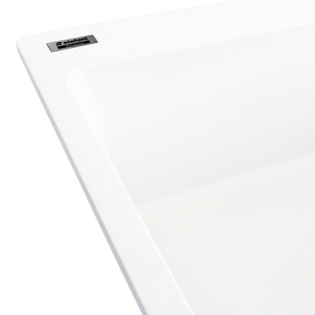 Chiuveta de bucatarie Elefant Premium Bogema, alb , 780 x 500 mm [4]