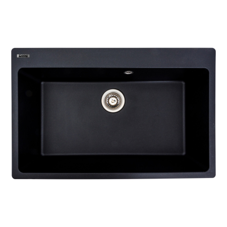 Chiuvete Bucatarie - Chiuveta de bucatarie Elefant Premium Bogema, negru metalic , 780 x 500 mm