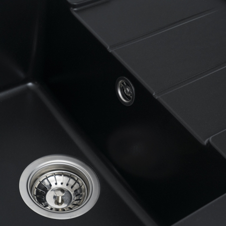 Chiuveta de bucatarie Elefant Premium Intenso , Negru 465x340 mm [5]