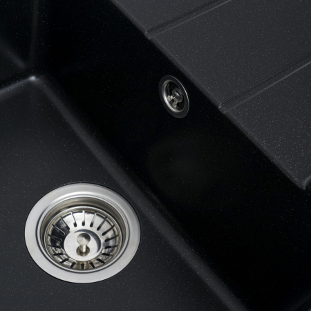 Chiuveta de bucatarie Elefant Premium Intenso , Negru metalic 465x340 mm [5]