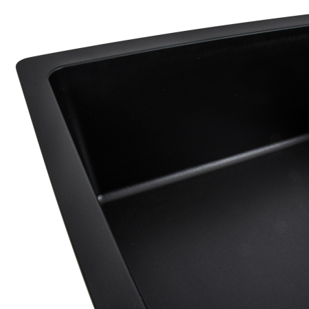 Chiuveta de bucatarie Elefant Premium Roma Negru metalic, 775x500 mm [4]