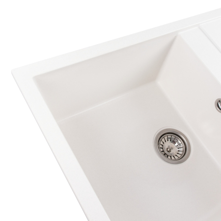 Chiuveta de bucatarie Elefant Premium Selena Alb 785x495mm [4]