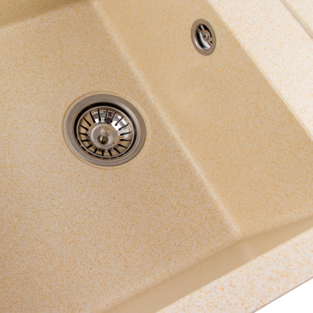 Chiuveta de bucatarie Elefant Premium Selena Nisip bej 785x495mm [5]