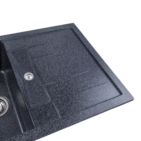 Chiuveta de bucatarie Elefant Premium Troya 7850 , Grafit 776x496 mm [5]