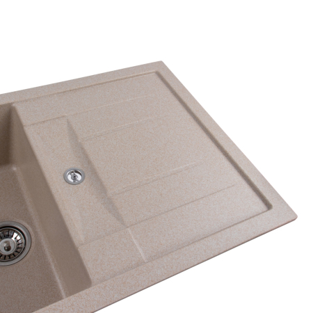 Chiuveta de bucatarie Elefant Premium Troya 7850 , Safari bej 776x496 mm [5]