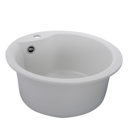 Chiuveta de bucatarie Elefant Premium Turas 480 , Alb 482 mm [3]