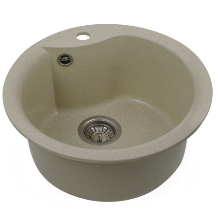 Chiuveta de bucatarie Elefant Premium Turas 480 , Nisip bej 482 mm [3]