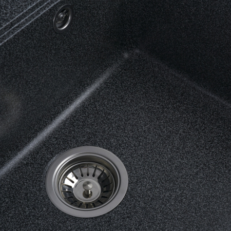 Chiuveta din compozit de granit pentru bucatarie ELEFANT PREMIUM 5852 VESTA Grafit [5]
