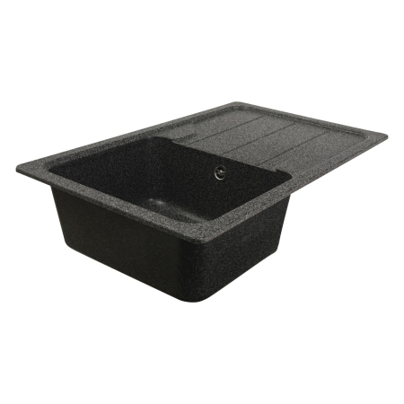 Chiuveta din compozit de granit pentru bucatarie ELEFANT PREMIUM 7850 VERONA Grafit 775 x 495 mm [3]