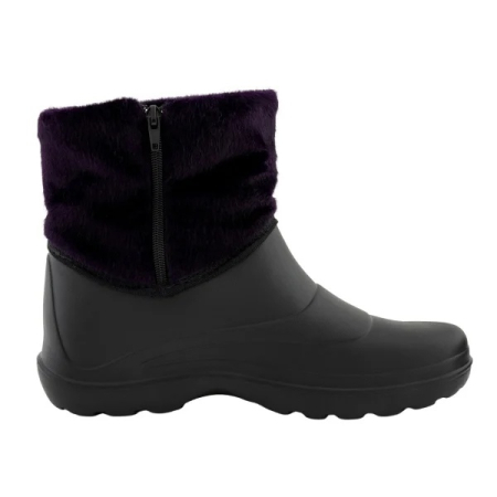 Cizme din PVC Femei Mov/Negru SET 10 PERECHI , Impermeabile, Antiderapante, Captuseala sintetica [4]